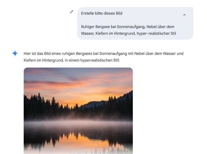 Kann Gemini Bilder erstellen?